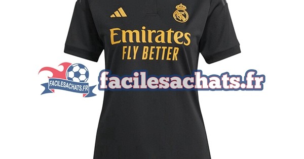 Maillot Real Madrid 2023-2024 3ème Femme MC